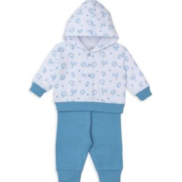 Kissy Kissy Baby Boy's Printed Hoodie & Sweatpants Set NWT Size 6-9 mos - Picture 1 of 6